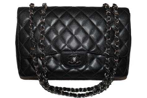 chanel black quilted bag